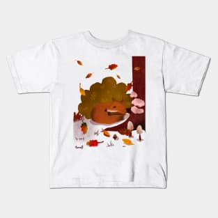 Forest Fox in Fall Kids T-Shirt